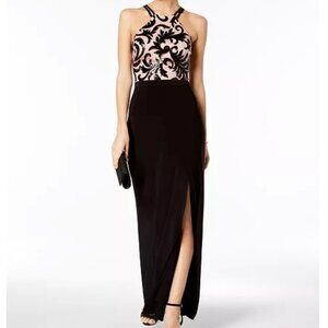 NW NightWay | Black Sequin Formal Gown
